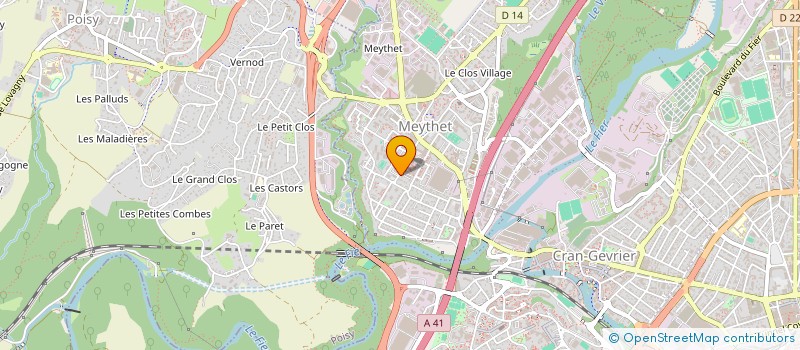 localisation de l'entreprise SKENDERI à ANNECY
