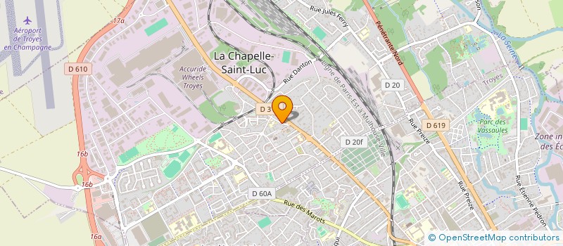 localisation de l'entreprise SKETCH'UP à LA CHAPELLE-SAINT-LUC