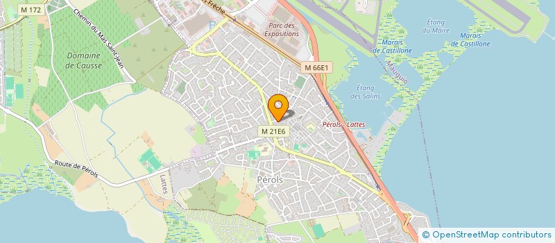 localisation de l'entreprise SKEWY  PEROLS