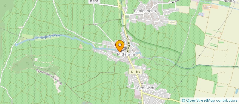 localisation de l'entreprise SKFL IMMO  MITTELWIHR