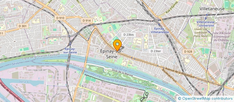 localisation de l'entreprise SKG à EPINAY-SUR-SEINE