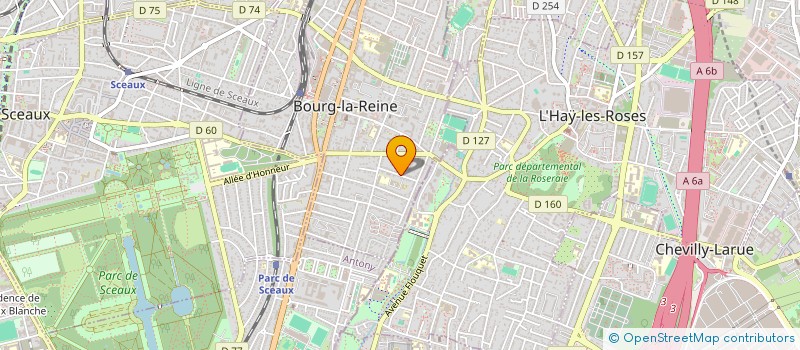 localisation de l'entreprise SKG PARTNERS à BOURG-LA-REINE