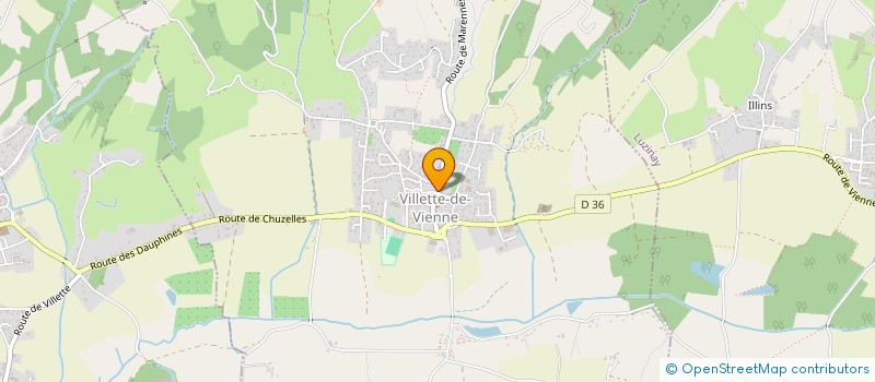 localisation de l'entreprise SKH  VILLETTE-DE-VIENNE