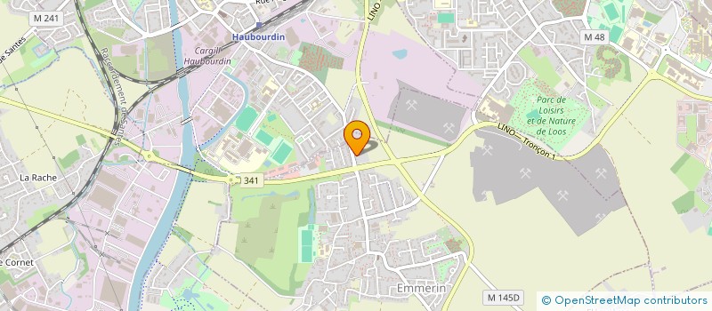 localisation de l'entreprise SKI  EMMERIN