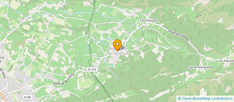 localisation de l'entreprise SKI CLUB DU MONT SEREIN à MALAUCENE