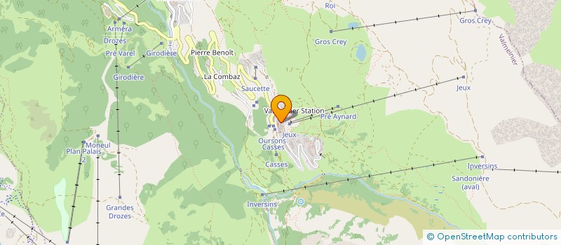 localisation de l'entreprise SKI FOOD  VALMEINIER