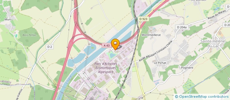 localisation de l'entreprise SKI FRANCE INTERNATIONAL à PORTE-DE-SAVOIE