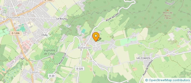 localisation de l'entreprise SKI IN 74  BALLAISON