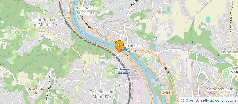 localisation de l'entreprise SKI NAUTIQUE CLUB DE COLLONGES  COLLONGES-AU-MONT-D'OR