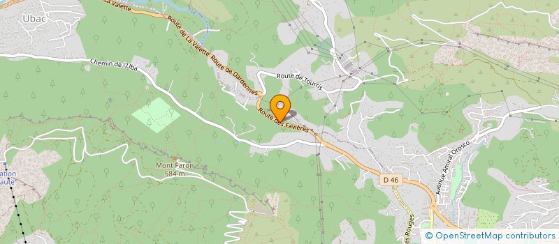 localisation de l'entreprise SKI NORDIQUE SALINIERE à TOULON