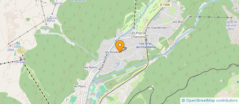 localisation de l'entreprise SKI-PERF à LES HOUCHES