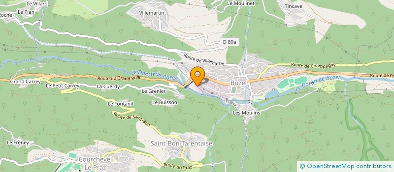 localisation de l'entreprise SKI PLANET  ALBERTVILLE