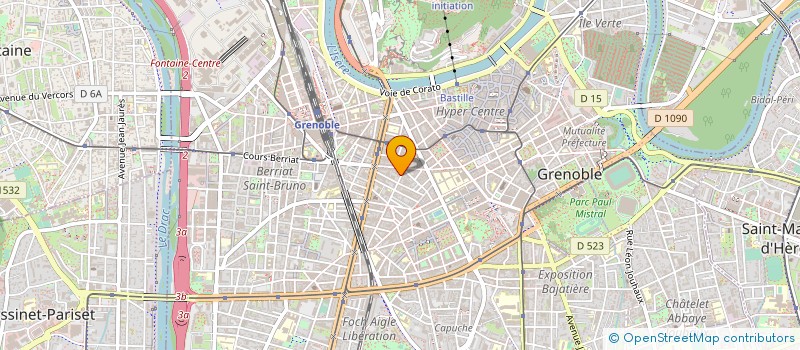 localisation de l'entreprise SKI SHOP à GRENOBLE