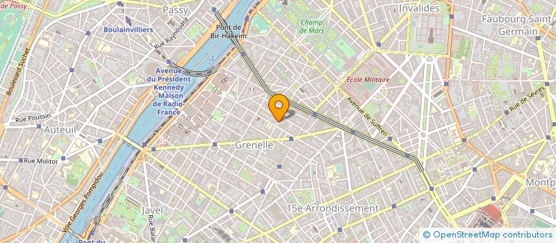 localisation de l'entreprise SKI TENNIS SPORTS STS à PARIS