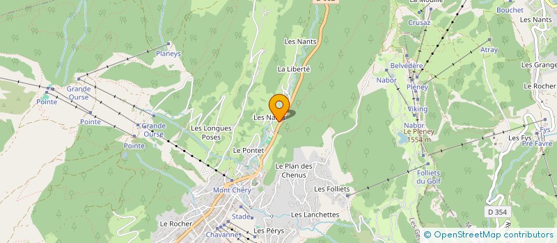 localisation de l'entreprise SKI TRANSFERS  LES GETS