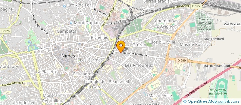 localisation de l'entreprise SKIAM  NIMES