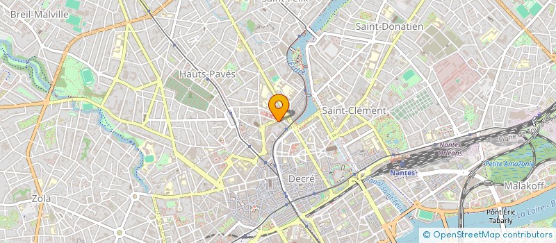 localisation de l'entreprise SKIASCOP à NANTES