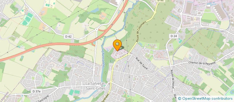 localisation de l'entreprise SKIDEM  LA SALVETAT-SAINT-GILLES