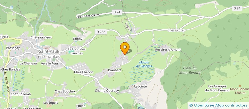 localisation de l'entreprise SKIDZ  SAINT-PAUL-EN-CHABLAIS