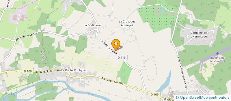 localisation de l'entreprise SKIFUN  LOIRE-AUTHION