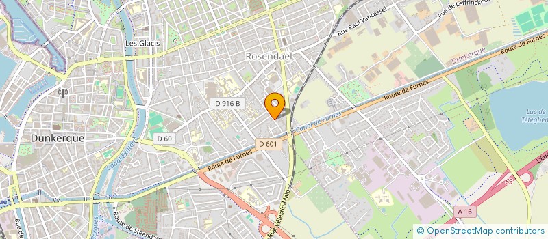 localisation de l'entreprise SKIGNY à DUNKERQUE