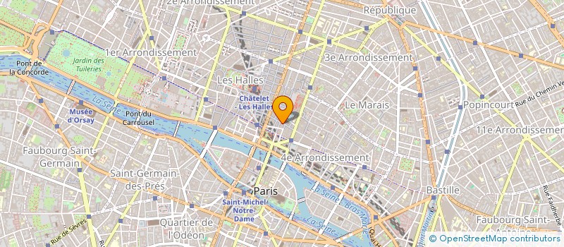 localisation de l'entreprise SKIHORIZON à PARIS