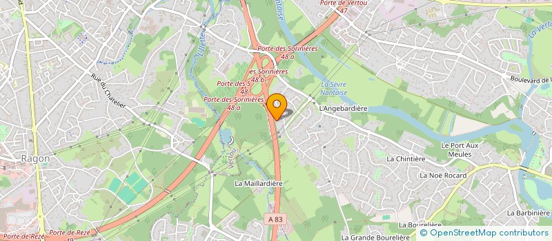 localisation de l'entreprise SKII à VERTOU