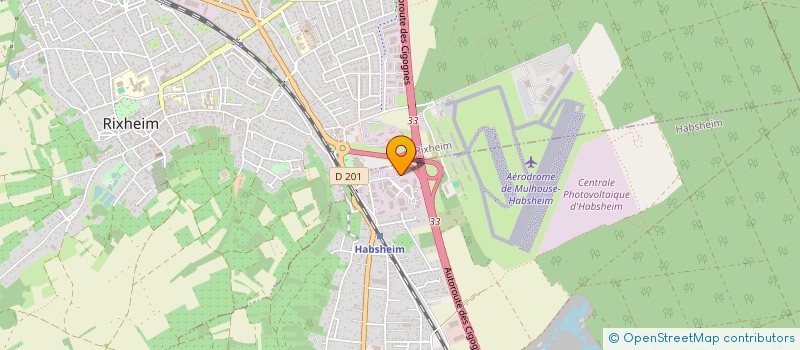 localisation de l'entreprise SKIIM  HABSHEIM