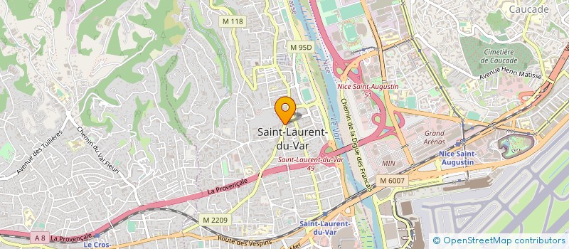localisation de l'entreprise SKIKDA à SAINT-LAURENT-DU-VAR