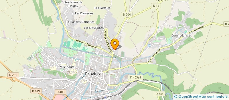 localisation de l'entreprise SKIKE TREK 77  PROVINS