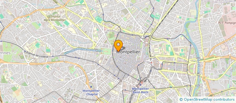 localisation de l'entreprise SKILEX 2009 à MONTPELLIER
