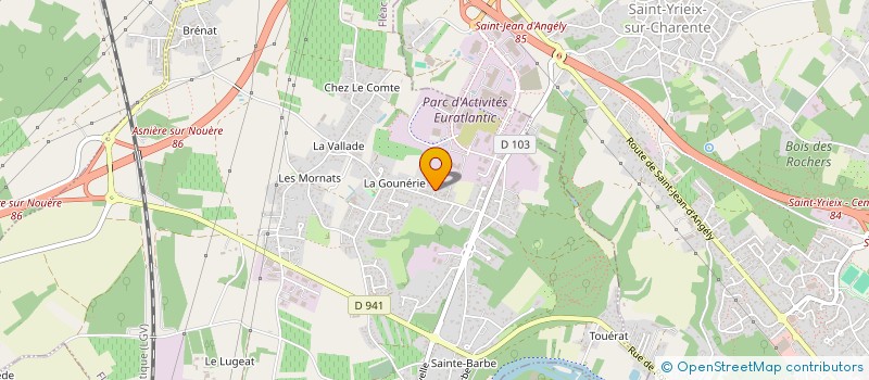 localisation de l'entreprise SKILINK à FLEAC