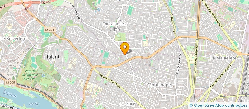 localisation de l'entreprise SKILL  DAIX