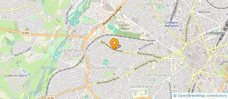 localisation de l'entreprise SKILL BATTLE à LIMOGES