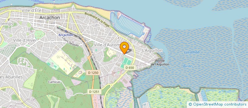 localisation de l'entreprise SKILLCORE INDUSTRIE  ARCACHON