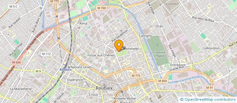 localisation de l'entreprise SKILLEURS CONNECT  ROUBAIX