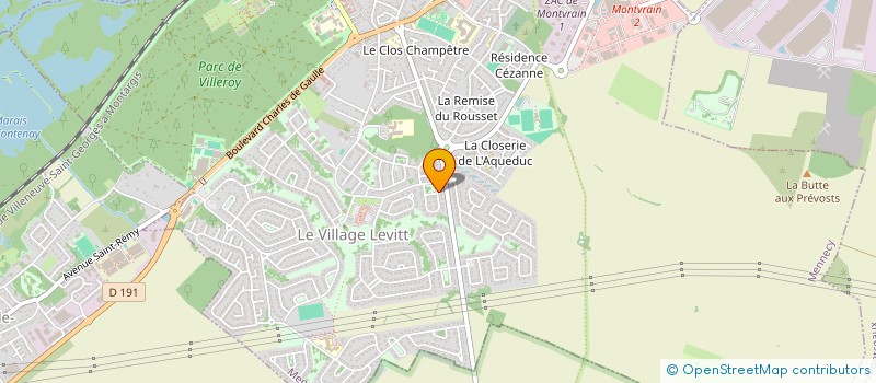 localisation de l'entreprise SKILLIACADEMY à MENNECY