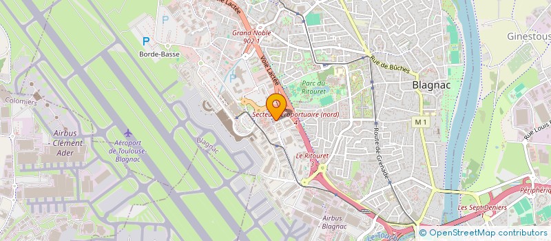 localisation de l'entreprise SKILLIUM FRANCE à BLAGNAC