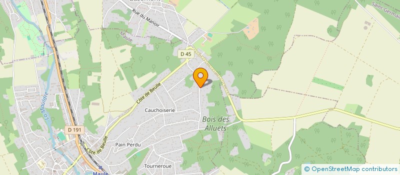 localisation de l'entreprise SKILLS-ART  MAULE