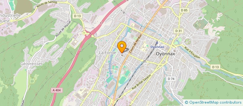 localisation de l'entreprise SKILLS & KNOWLEDGE à OYONNAX