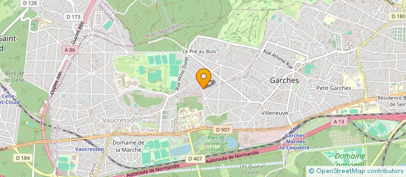 localisation de l'entreprise SKILLSNET FRANCE à GARCHES