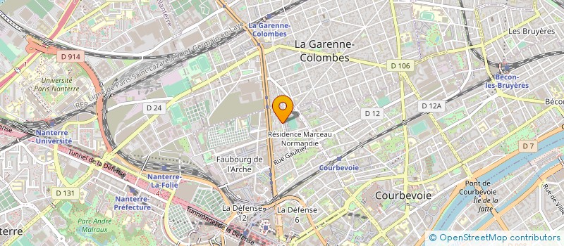 localisation de l'entreprise SKILLSPIRIT à COURBEVOIE