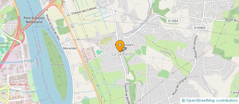 localisation de l'entreprise SKILLUP  LATRESNE