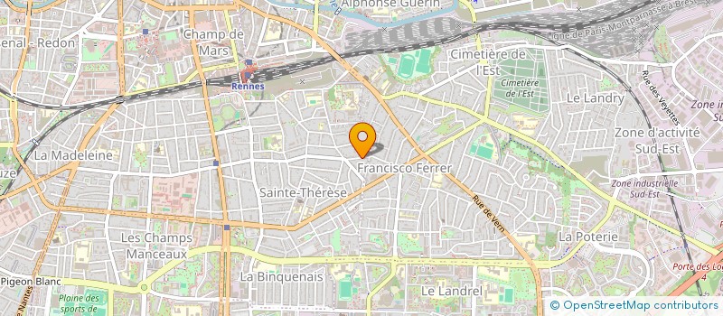 localisation de l'entreprise SKILLUP FORMATION  RENNES