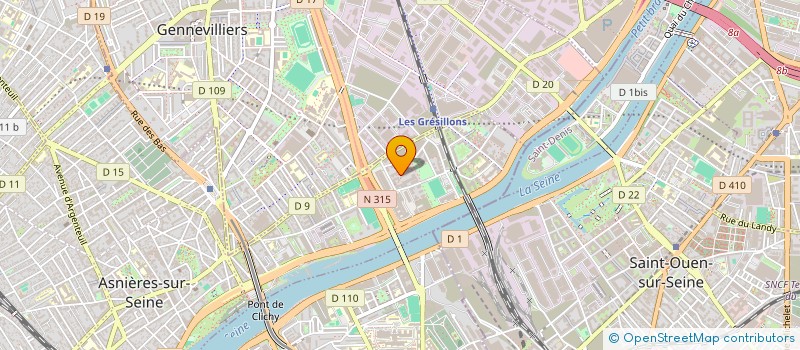 localisation de l'entreprise SKILLVAULTS  ASNIERES-SUR-SEINE