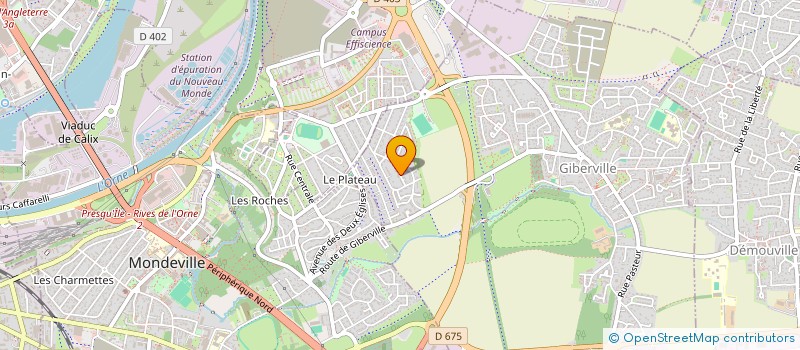 localisation de l'entreprise SKILLZUP  GIBERVILLE