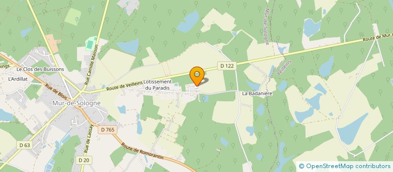 localisation de l'entreprise SKIM  MUR-DE-SOLOGNE