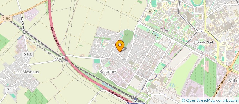 localisation de l'entreprise SKIMMO  BEZANNES