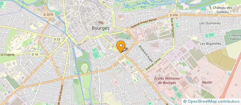 localisation de l'entreprise SKIN & BODY TECH  BOURGES