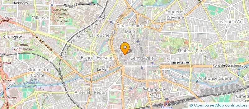 localisation de l'entreprise SKIN LASER & CO  RENNES
